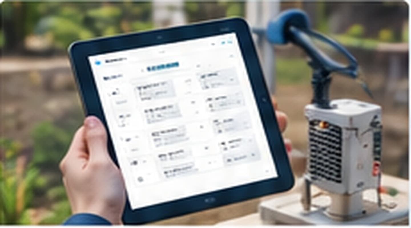 作業報告書作成システムのイメージ